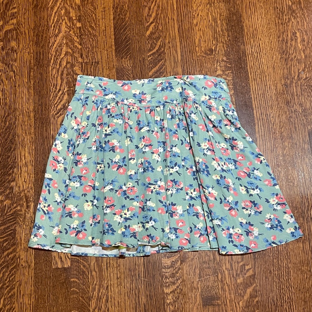 Johnnie B (Boden) Girls Floral Skirt